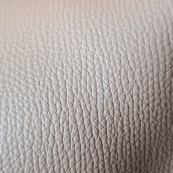 Burberry Haymarket colors check leather Mid camel reverse tote - Picture 14 of 16